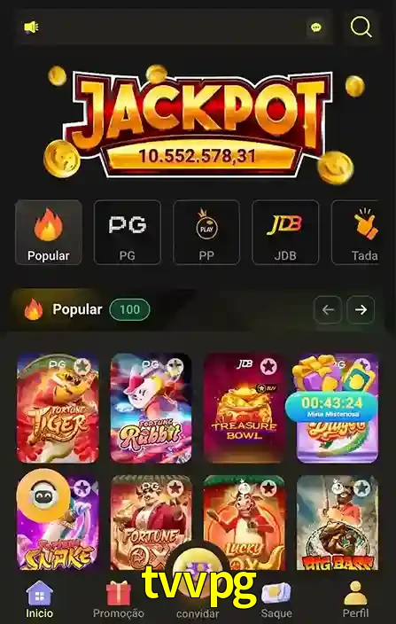 Promoções Especiais no tvvpg App